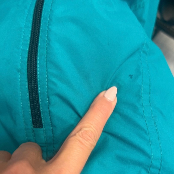 Vintage Woolrich Green Anorak Jacket 1990’s 90’s 3/4 Zip Pullover Hoodie - Picture 9 of 10